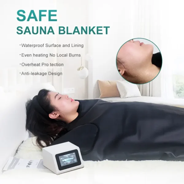 cd 3zones control FIR sauna blanket - Image 2