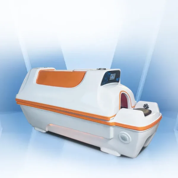 Graphene Heating Vibration Sauna Cabin-Orange - Image 5