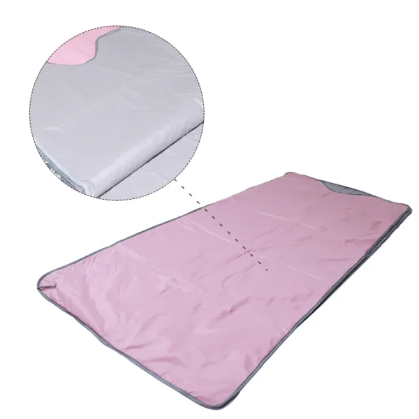 Hands out sauna blanket - Image 2
