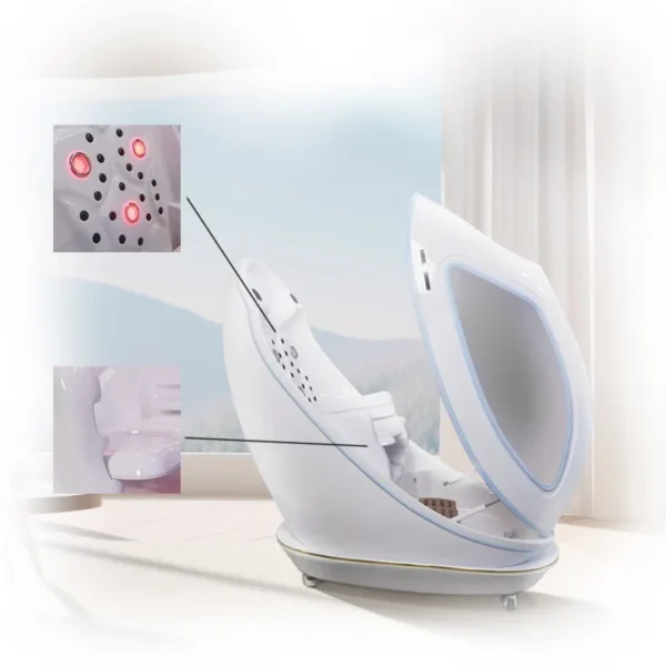 Patented cocoon seat sauna cabin - Image 3