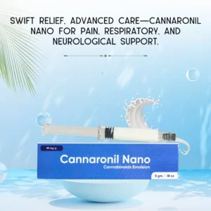 CANNARONIL NANO – PURE CBD PASTE (THC – FREE) – WATER SOLUBLE / NEBULIZATION SOL