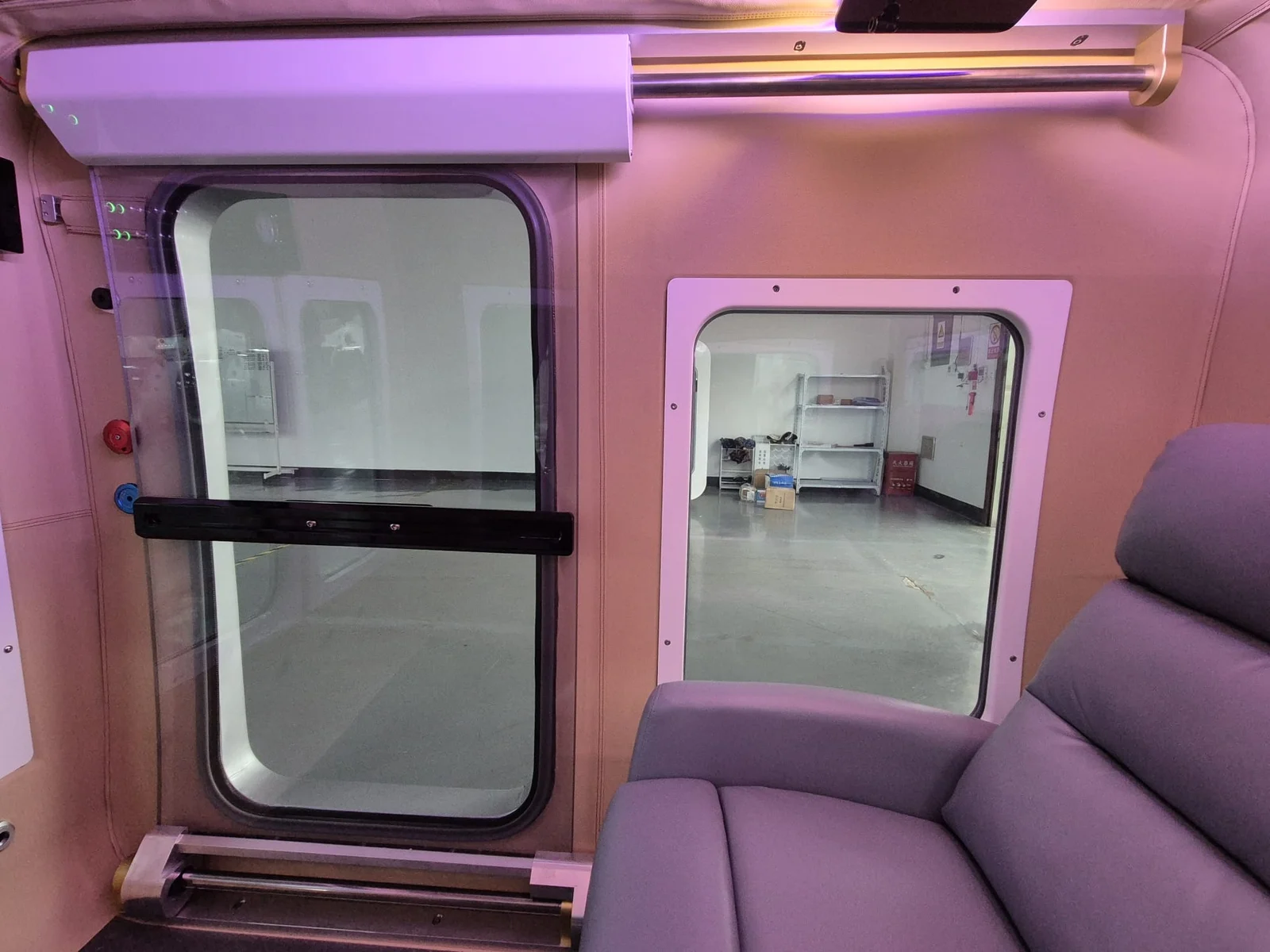 KING HBOT 2.0ATA 2P HARD SITTING HYPERBARIC OXYGEN CABIN - Image 2