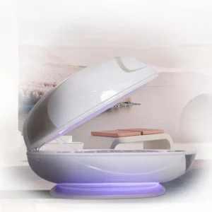Patented Graphene Heat Vibrate Sauna Cocoon Gold
