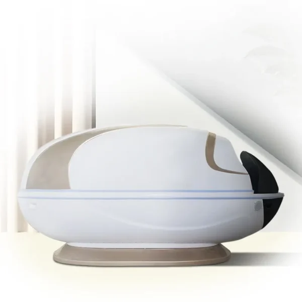 Patented Graphene Heat Vibrate Sauna Cocoon Gold - Image 3