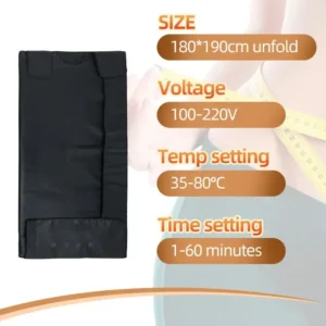 Guangyang Wholesale PU Leather Infrared Sauna Blanket for Detox & Relaxation